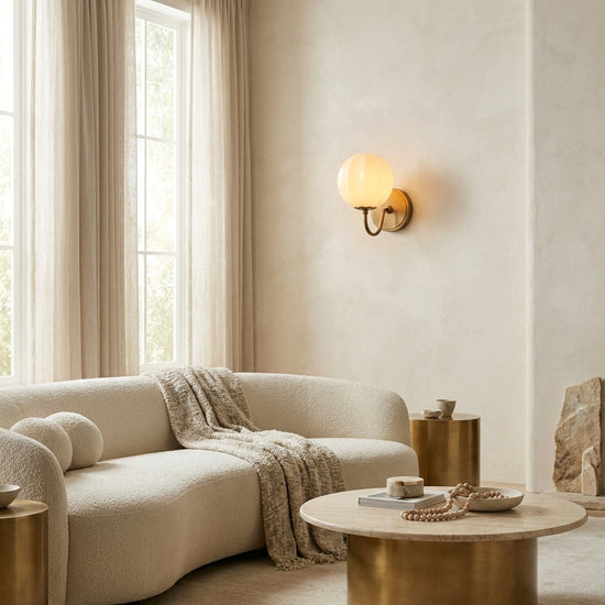 Luster Gaze Heirloom Radiance Wall Sconce - sophisticated American living room
