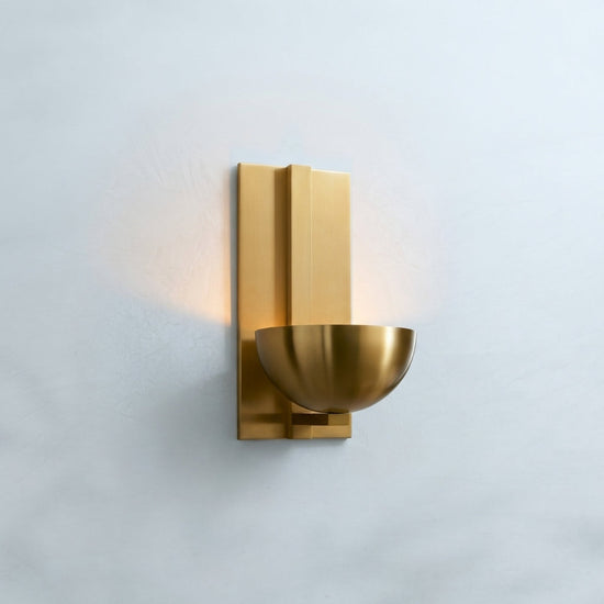 Luster Gaze Alabaster Radiance Wall Sconce - Background Shot