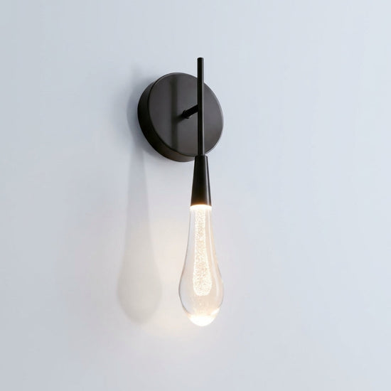 Luster Gaze Soltaire Double Sconce - Studio Shot