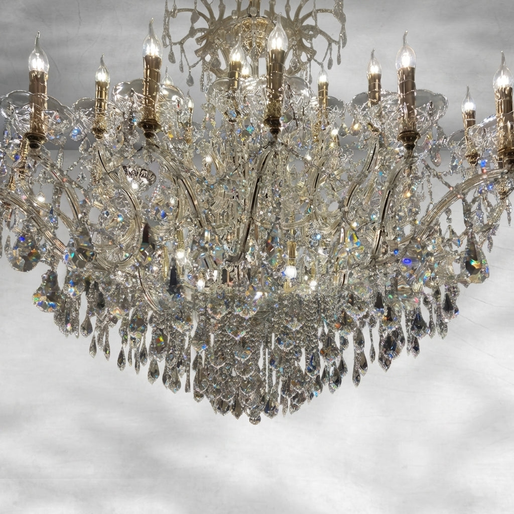 Luster Gaze Grand Lumina Branch Crystal Chandelier - Background Shot
