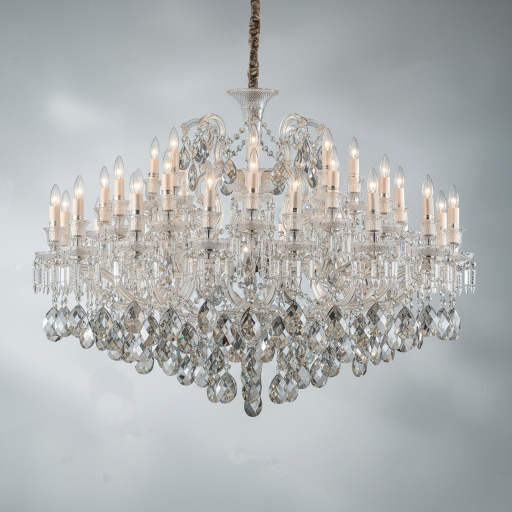 Luster Gaze Grand Palais 37-Light Chandelier - Studio Shot