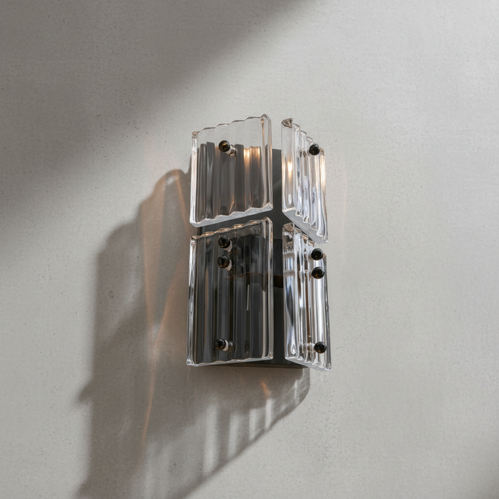 Luster Gaze Radiant Reeded Wall Sconce - Background Shot