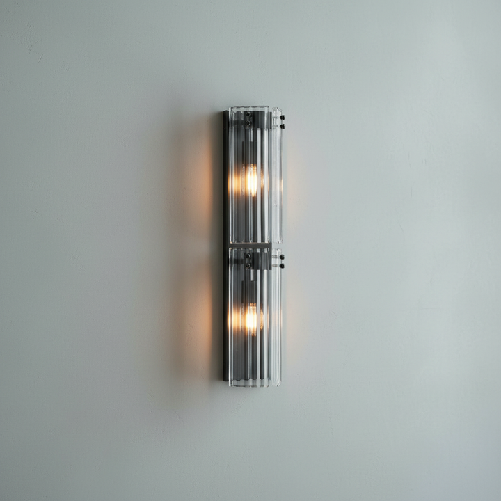 Luster Gaze Radiant Reeded Wall Sconce - Background Shot