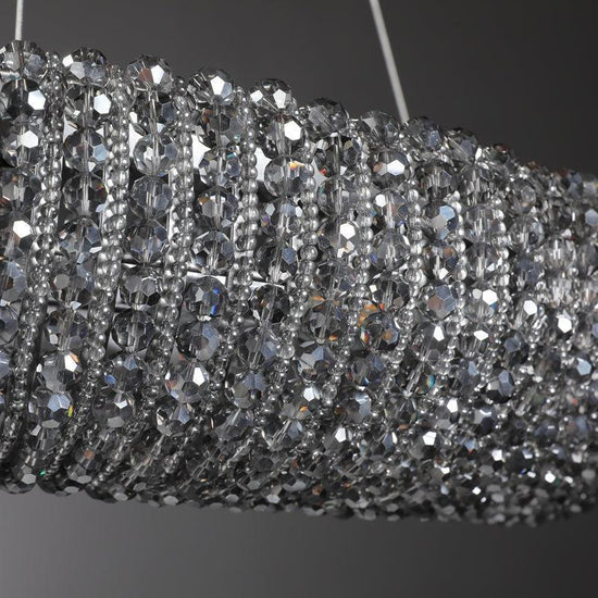 Haze Crystal Round LED Chandelier