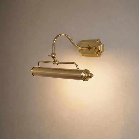 Lumeo Wall Lamp, L 18.1~24.4-Inch x H 12.6-Inch, Gold for Living Room