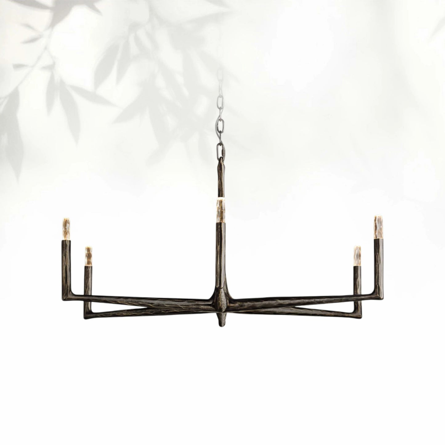 Thaddeas Forged Round Chandelier 12"/36"/48"/60"/72"