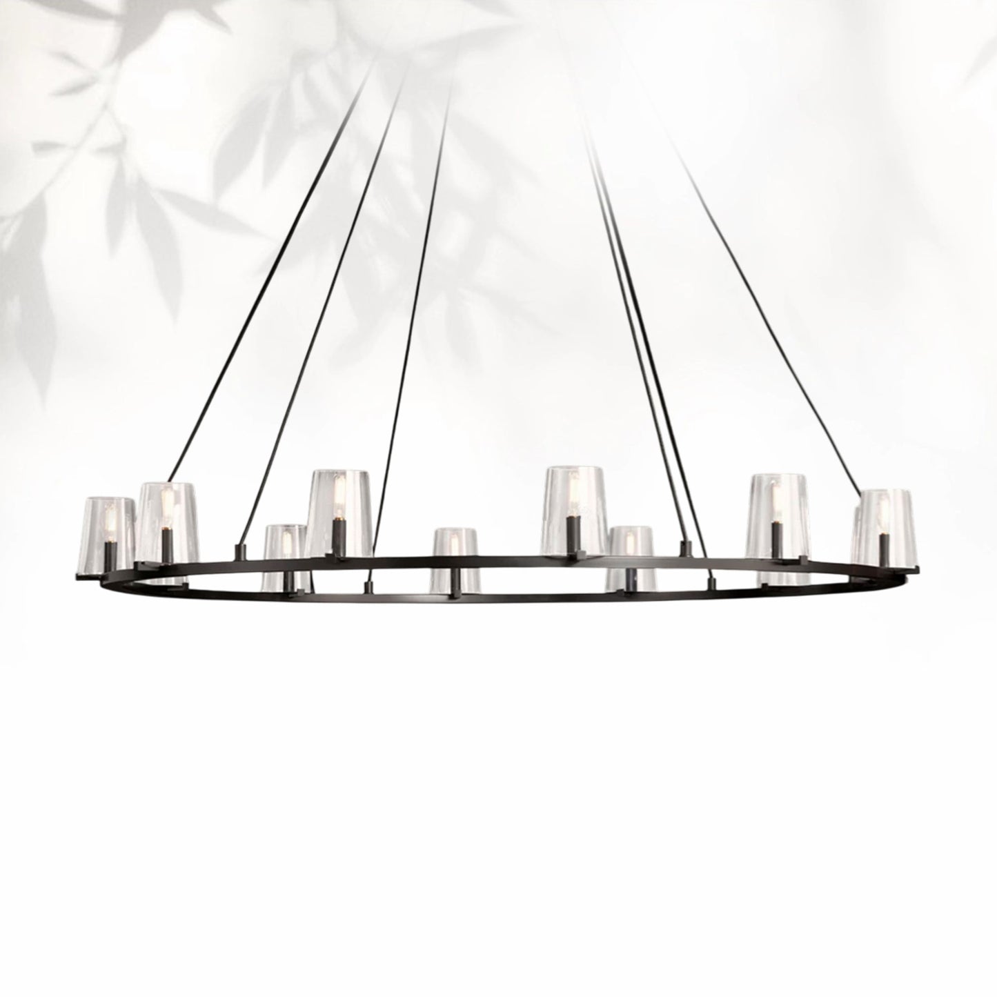 Paricia Glass Round Chandelier 36" 48" 60"