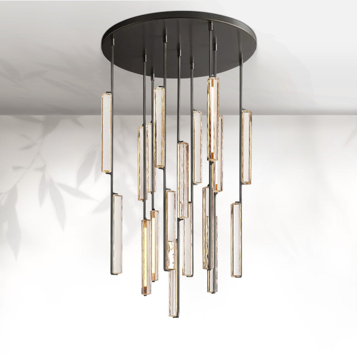 Aedubon Crystal Round Chandelier