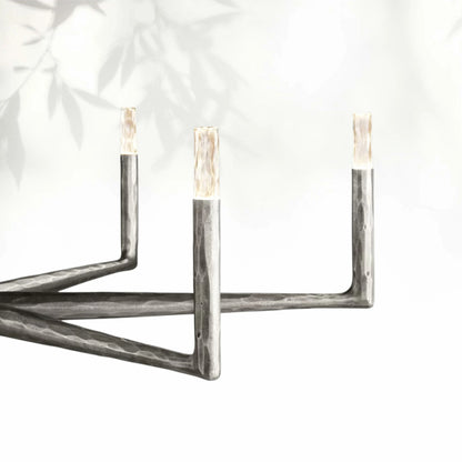 Thaddeas Forged Round Chandelier 12"/36"/48"/60"/72"
