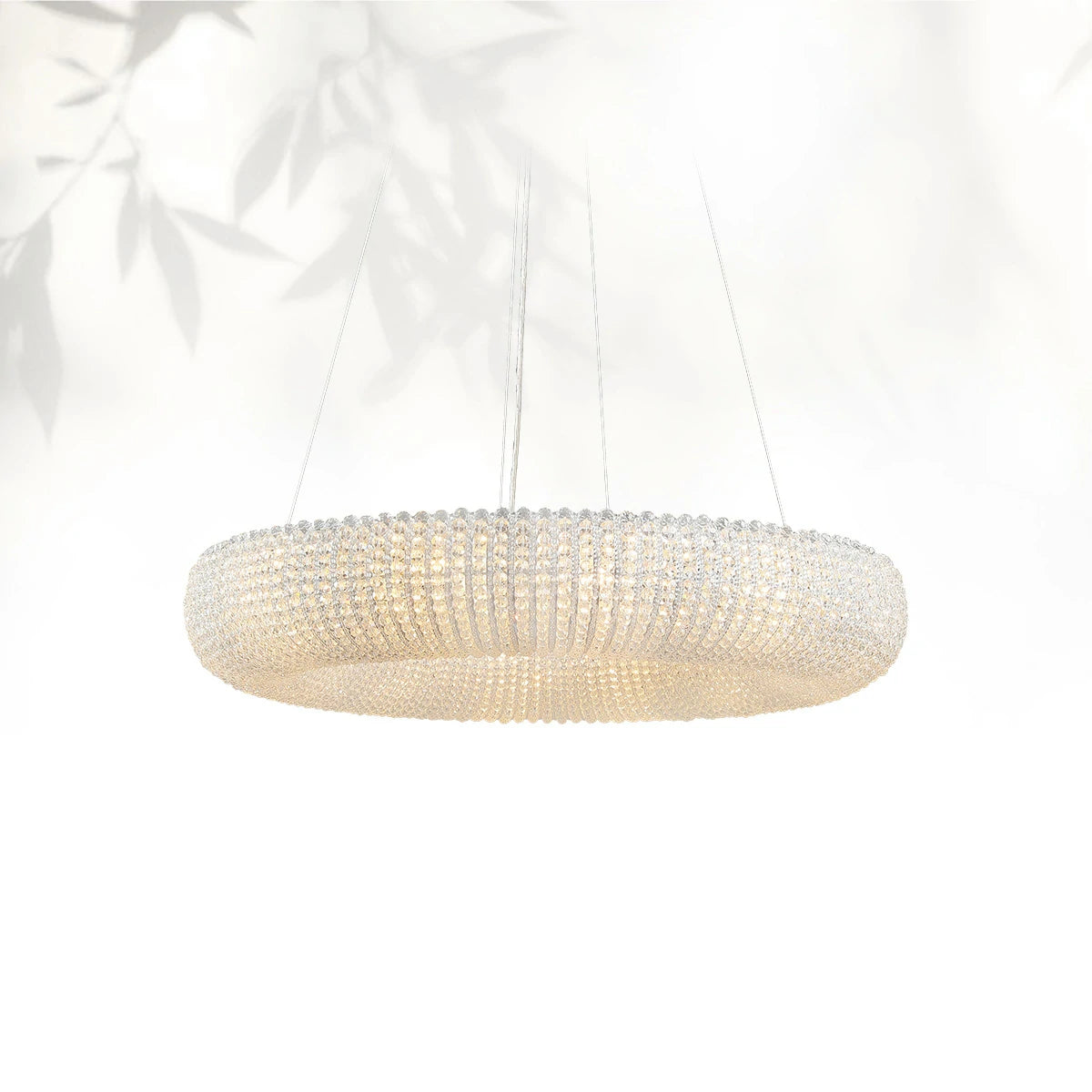 Halos Crystal Round LED Chandelier 32"41"59"72"