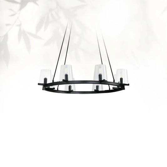 Paricia Glass Round Chandelier 36" 48" 60"