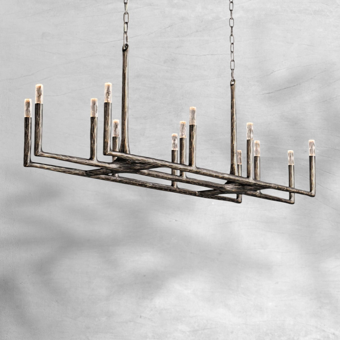 Thalen Forged Linear Chandelier