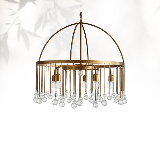 Aubray Modern Crystal Ball Chandelier