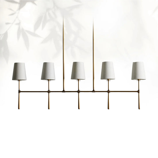 Rhodesy Linear Chandelier 5/6 Light