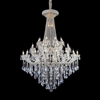 Luster Gaze Grand Empire K9 Crystal Chandelier - American ballroom or formal entertaining space