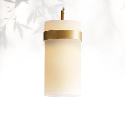 Lavelle Milk Glass Pendant