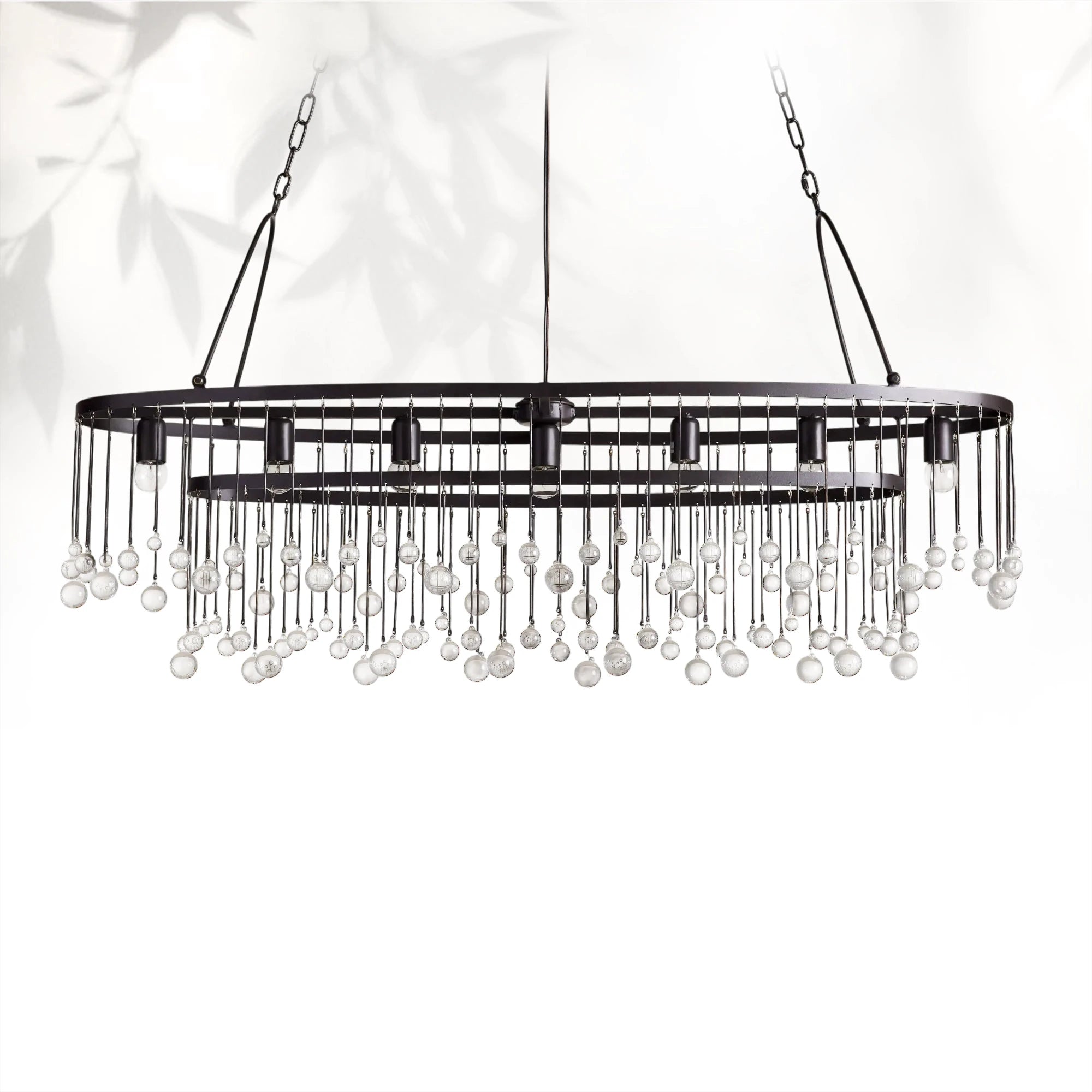 Aubray 7 Light Oval Chandelier