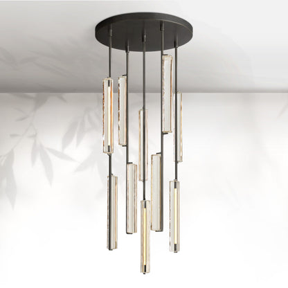 Aedubon Crystal Round Chandelier
