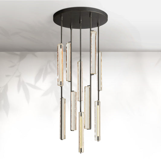 Aedubon Crystal Round Chandelier