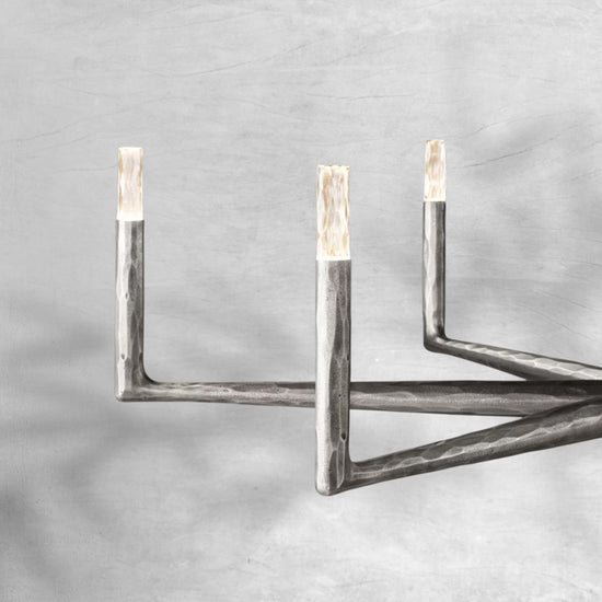 Thalen Forged Round Chandelier