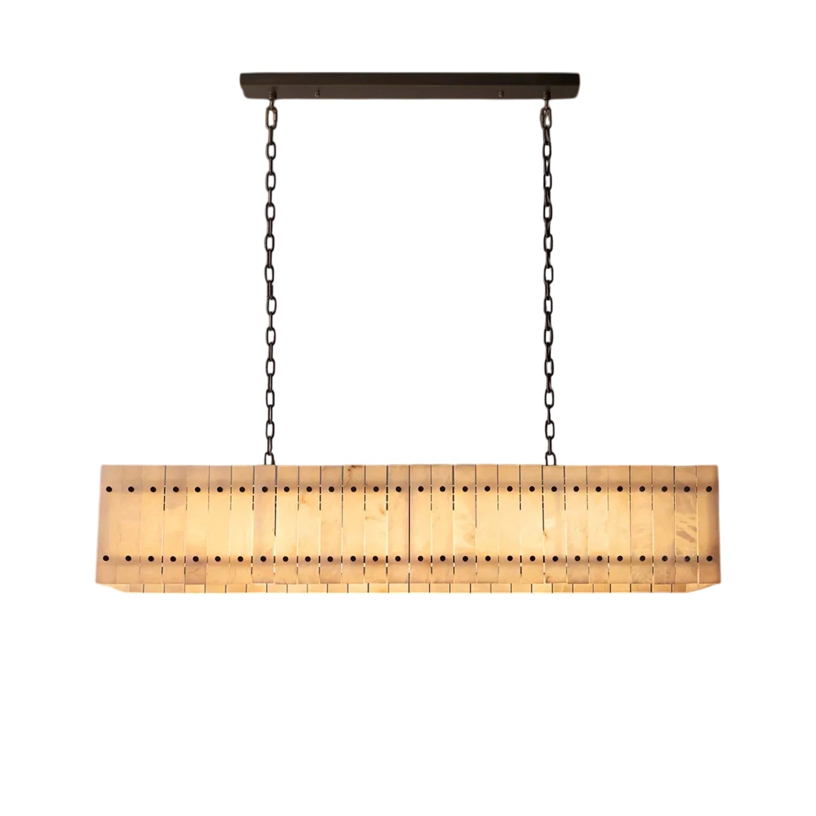 Sant Marco Alabaster Linear Chandelier