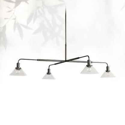 Theron Glass Round Chandelier