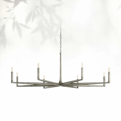 Thaddeas Forged Round Chandelier 12"/36"/48"/60"/72"