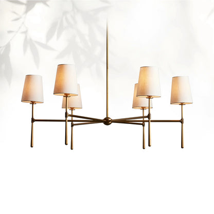 Rhodesy Round Chandelier 4/6 Light