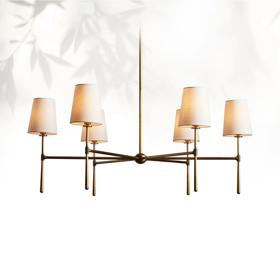 Rhodesy Round Chandelier 4/6 Light
