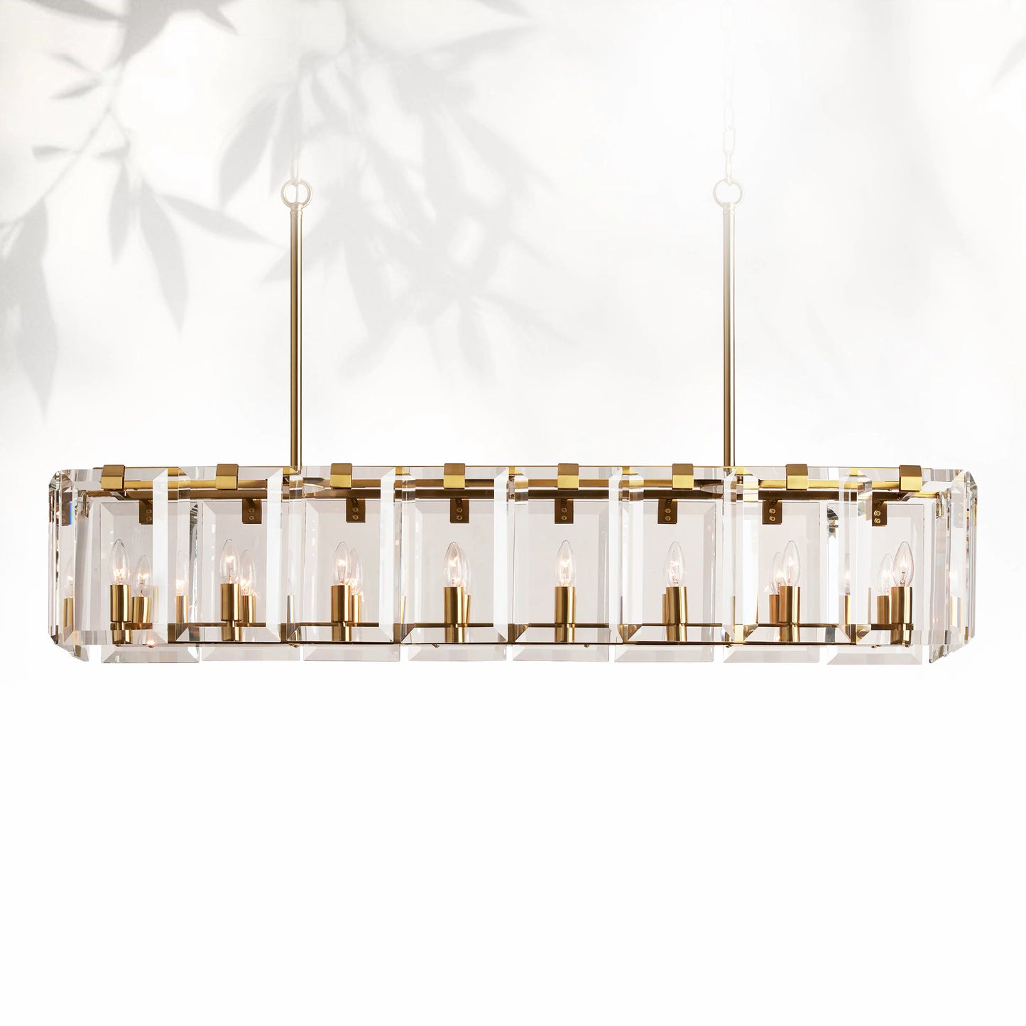 Ameya Rectangular Chandelier 12/16 Light