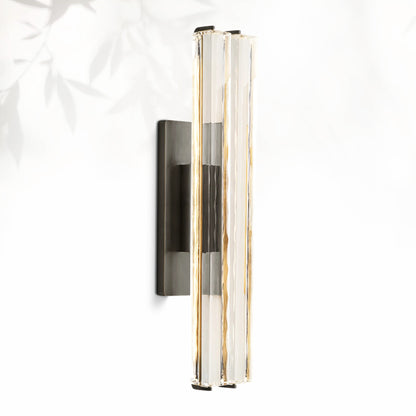 Aedubon Crystal Double Sconce