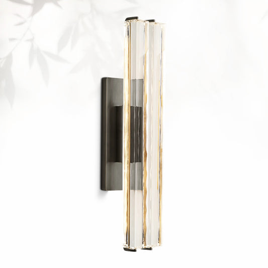 Aedubon Crystal Double Sconce
