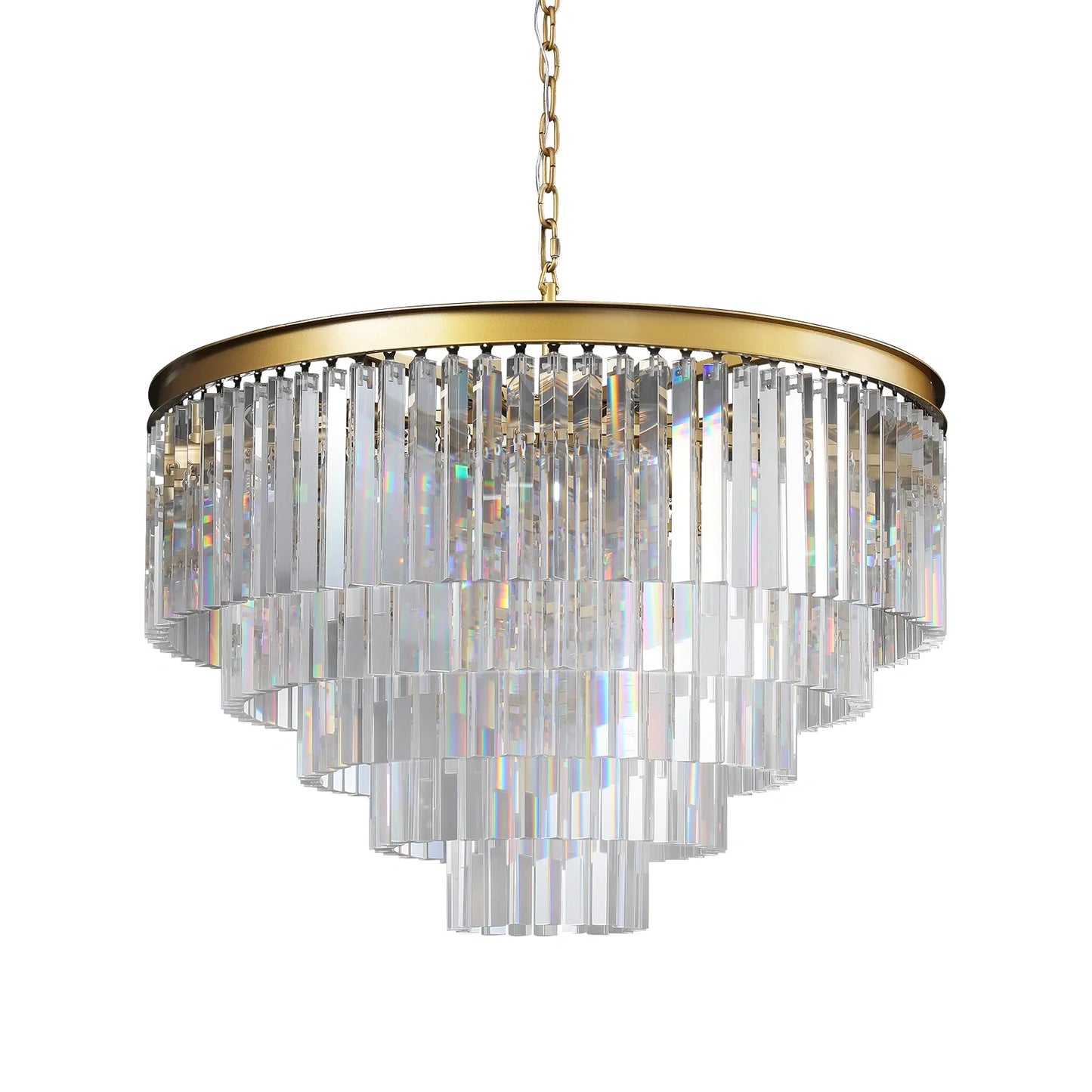 1920s Odeom Round Chandelier 20"32"44"
