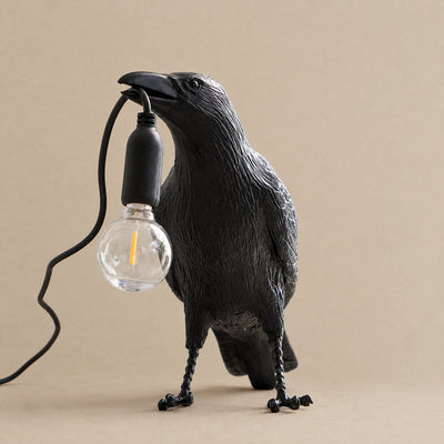 Sculptural Bird Accent Table Lamp