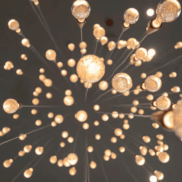 Raindrop Soltaire Linear Chandelier