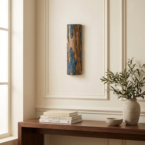 Broken Bark Wall Lamp, 4.7-Inch x H 15-Inch, Warm White for Living Room