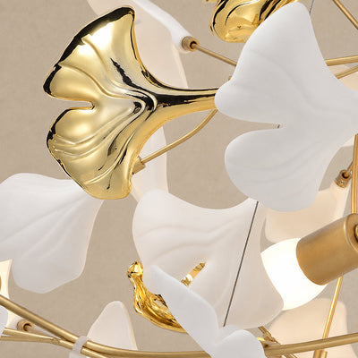 Tricolordeer Botanical Oval 6-10 Light Chandelier
