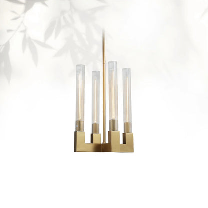 Cannel Glass Round Chandelier
