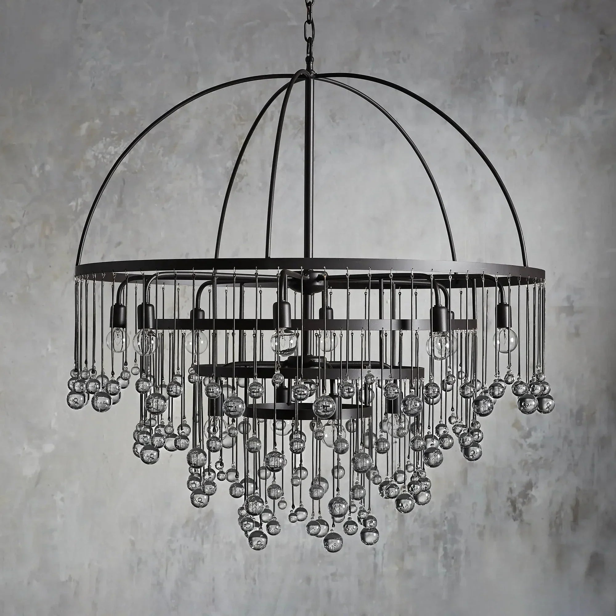 Aubrey Round Chandelier 4 Tier
