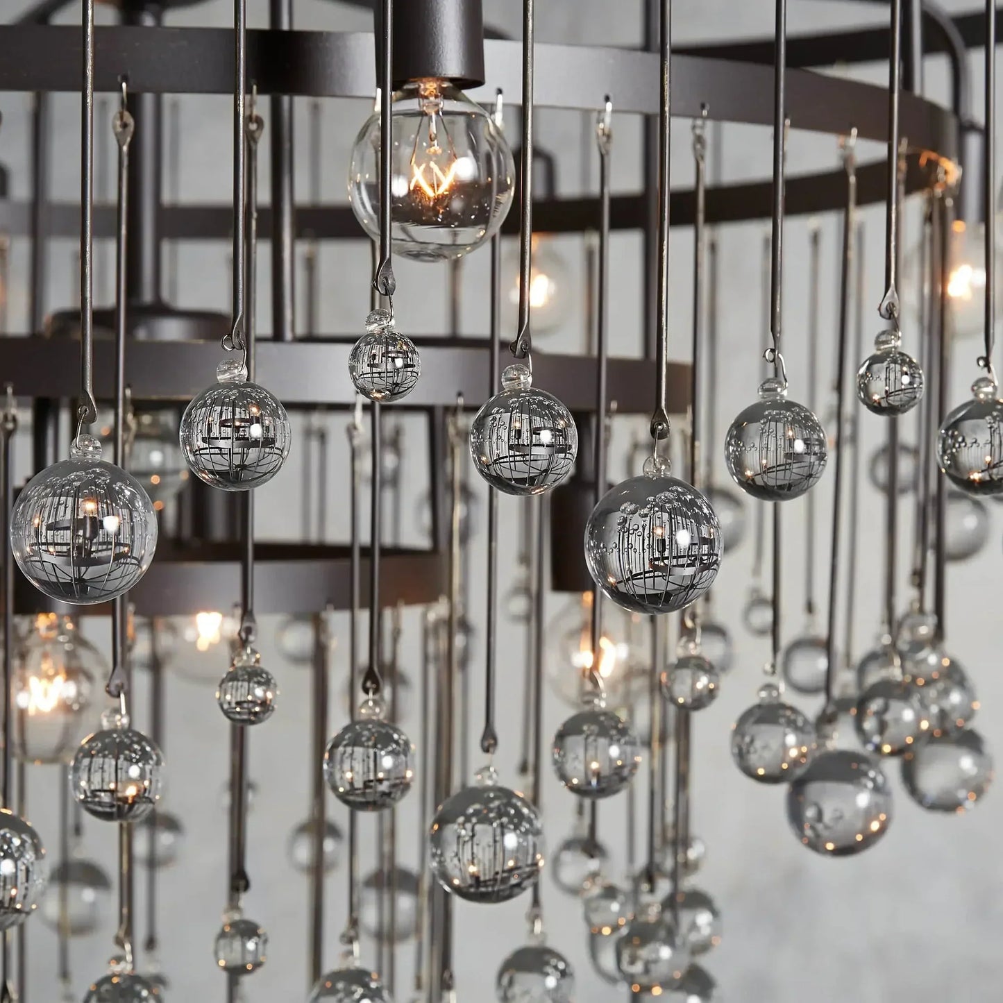 Aubrey Round Chandelier 4 Tier