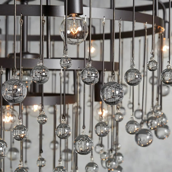 Aubrey Round Chandelier 4 Tier