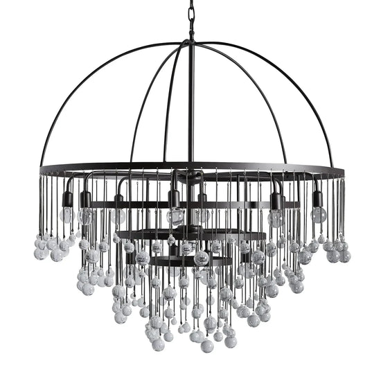Aubrey Round Chandelier 4 Tier