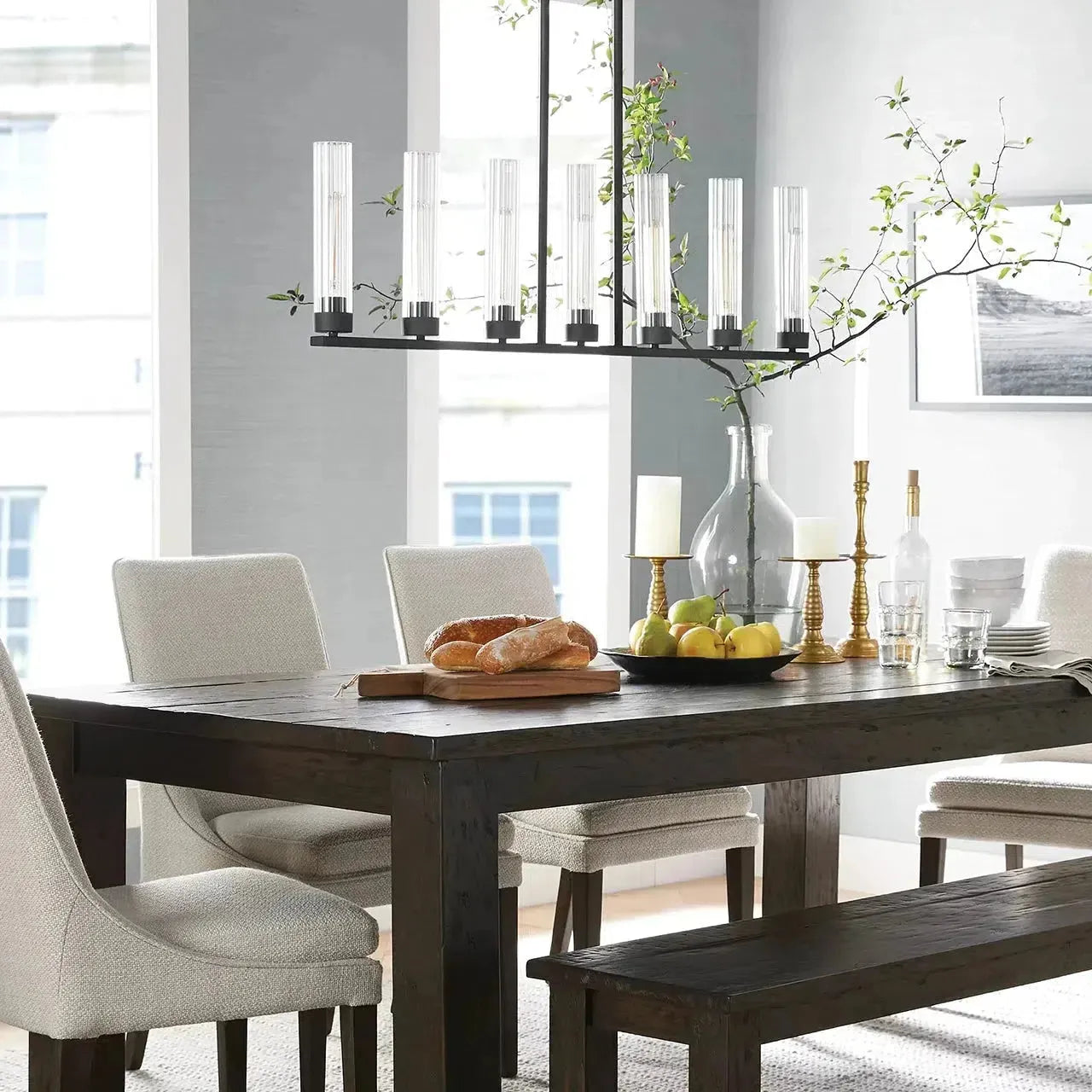 Andreas Linear Chandelier