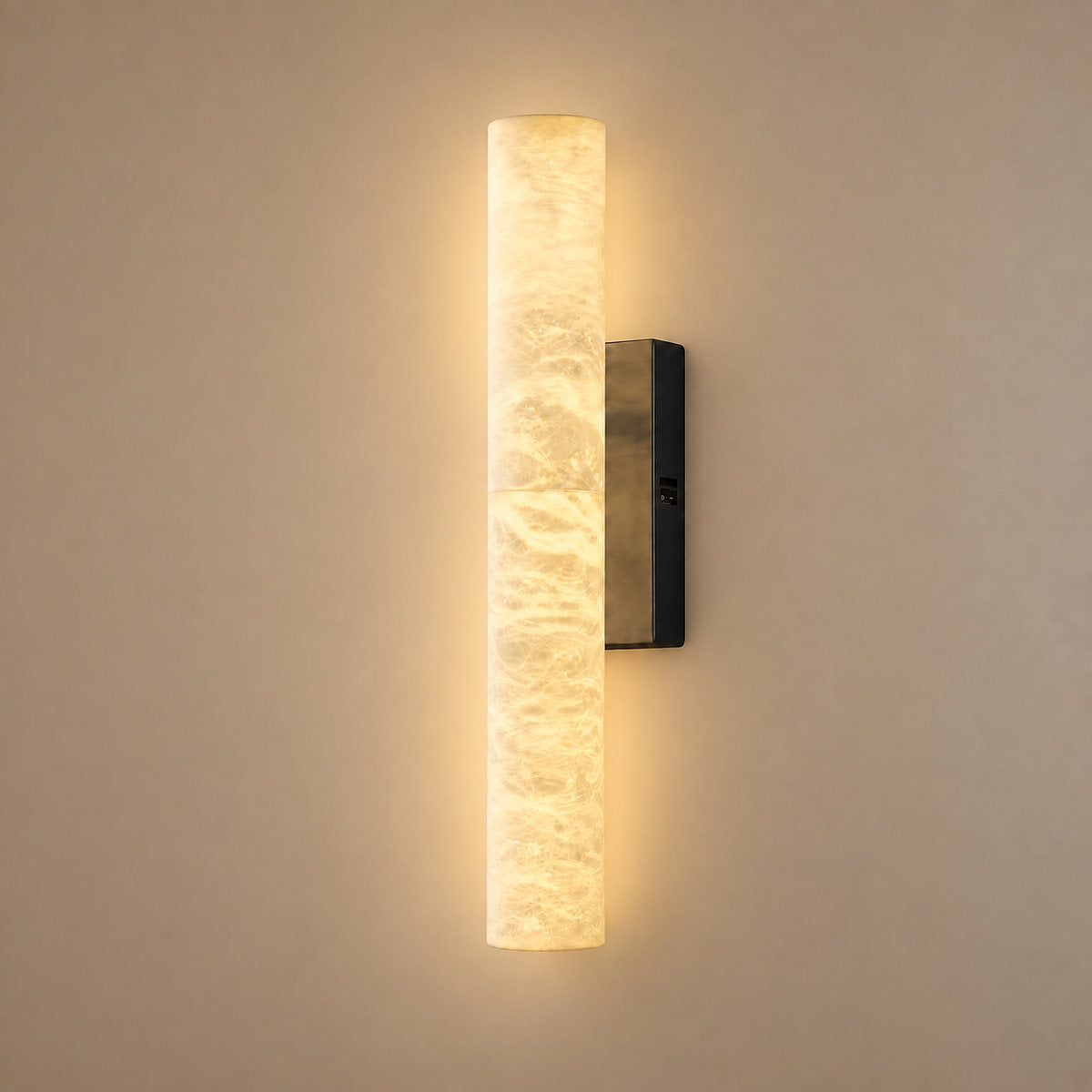Tricolordeer 20/35.8-Inch Linear Cloud Stone Wall Light