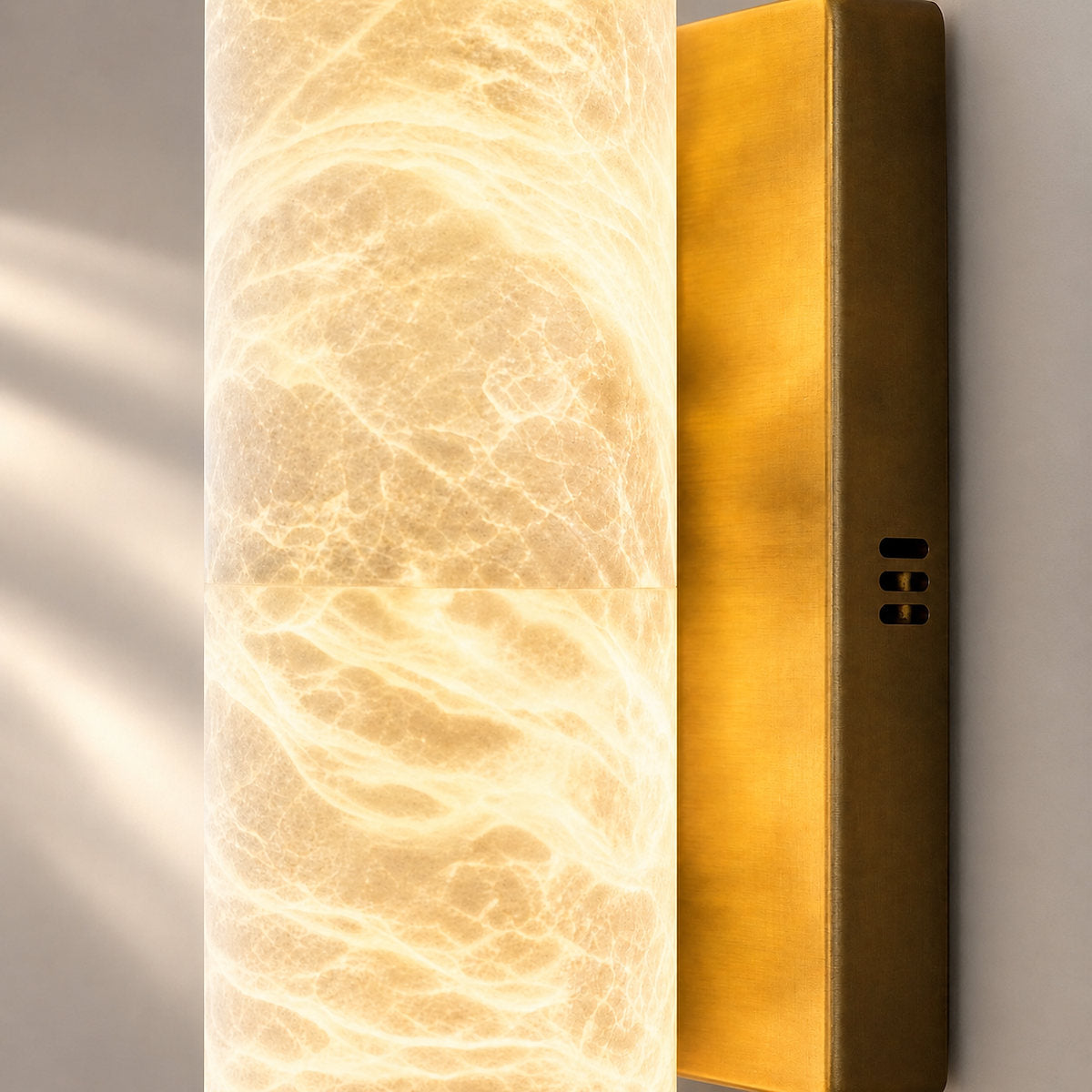 Tricolordeer 20/35.8-Inch Linear Cloud Stone Wall Light