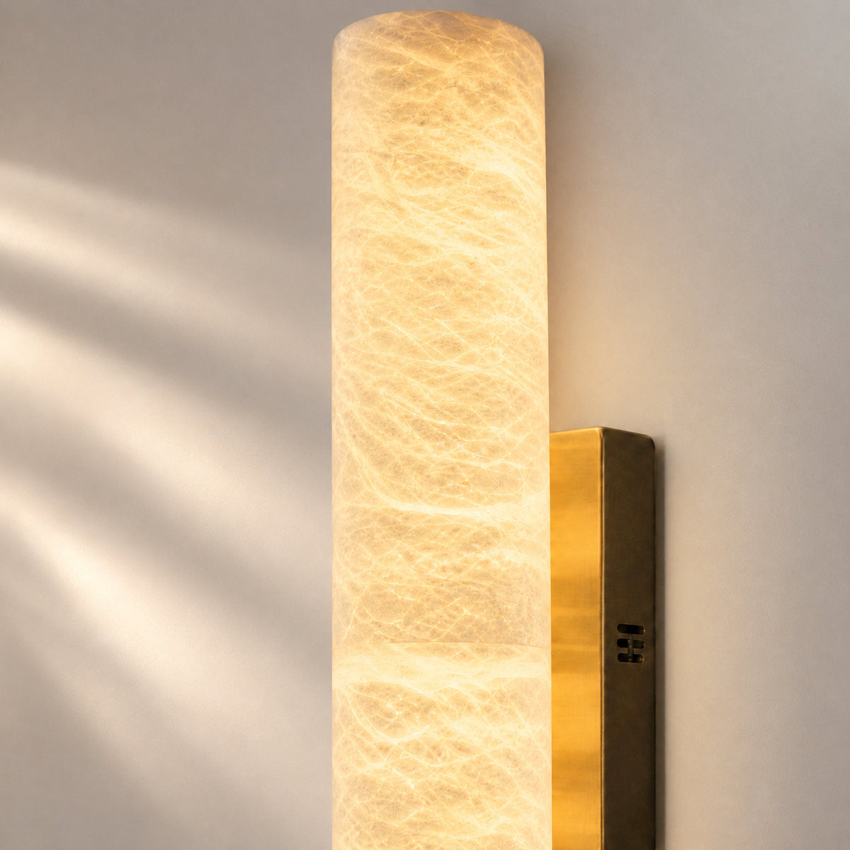 Tricolordeer 20/35.8-Inch Linear Cloud Stone Wall Light