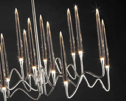 Elijah Crystal Wall Sconce 15'' 10''