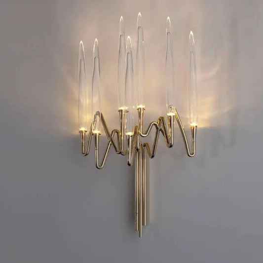 Elijah Crystal Wall Sconce 15'' 10''