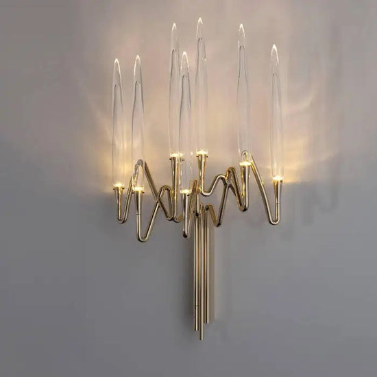 Elijah Crystal Wall Sconce 15'' 10''
