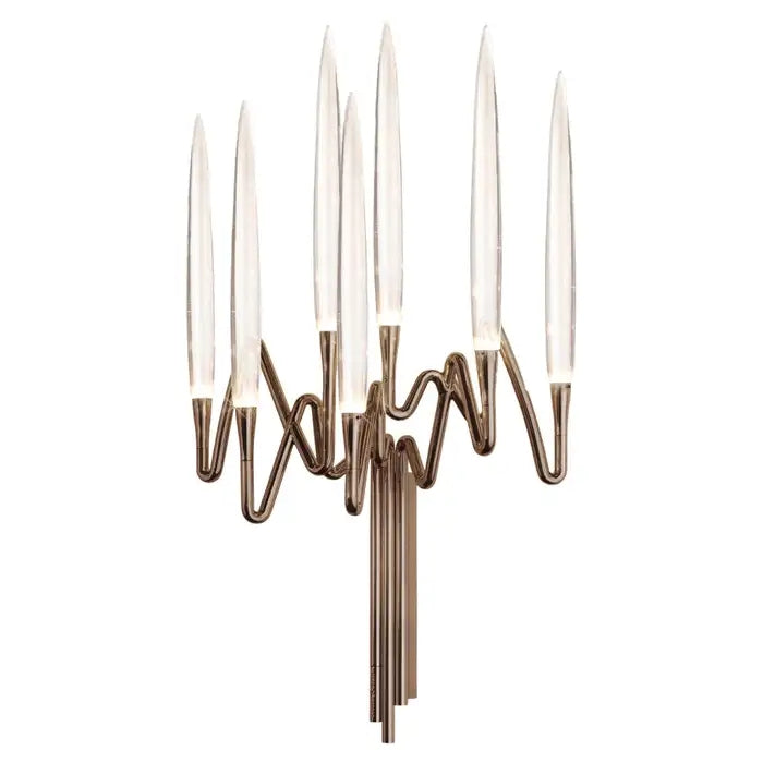 Elijah Crystal Wall Sconce 15'' 10''